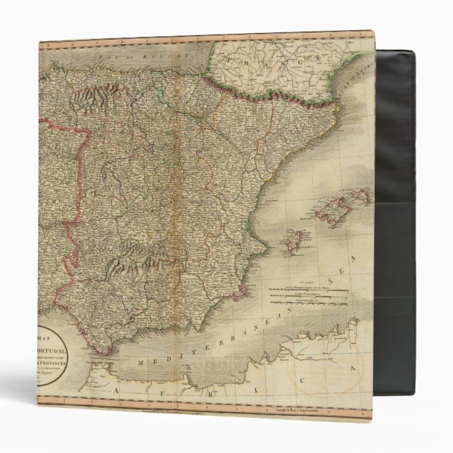 Spain, Portugal 9 Binder (Front/Inside)