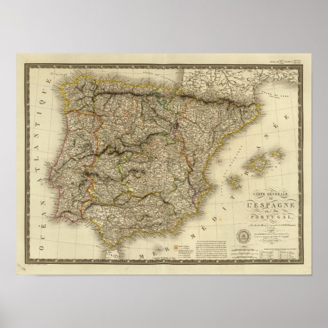 Spain, Portugal 9 Poster (Front)