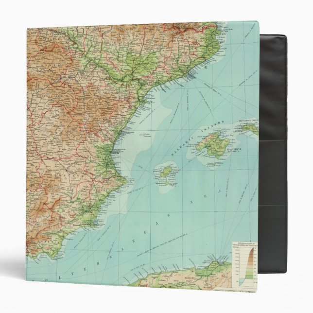 Spain & Portugal eastern section Binder (Front/Inside)