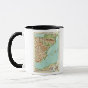 Spain & Portugal eastern section Mug