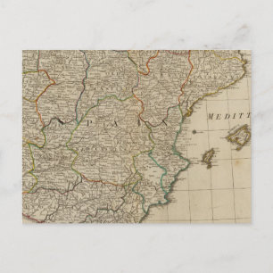 Spain, Portugal Postcard