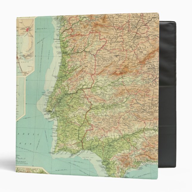 Spain & Portugal western section Binder (Front/Inside)