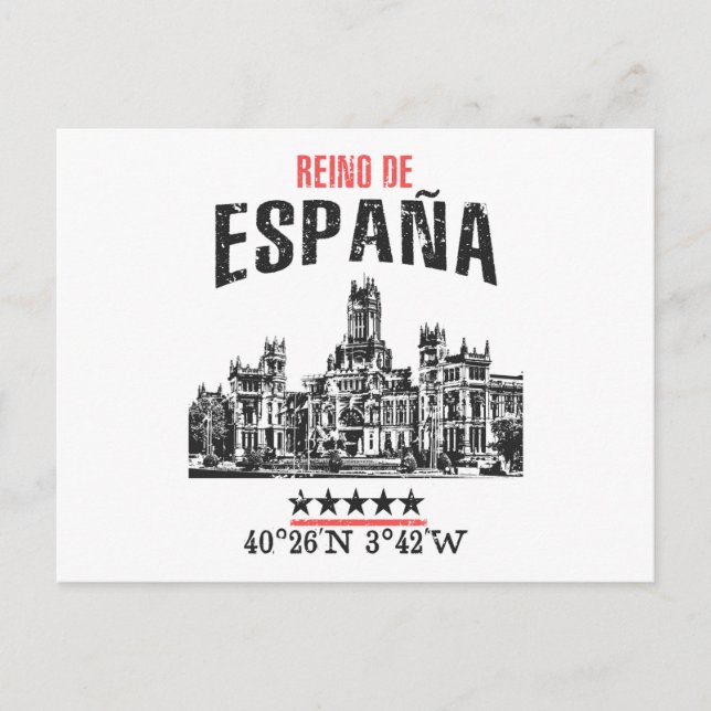 Spain Postcard (Front)
