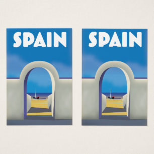 Spain Retro Vacation art