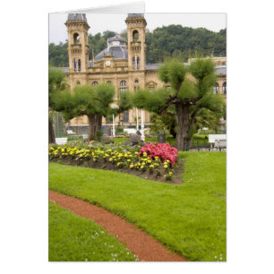 Spain, San Sebastian. Popular seaside resort,