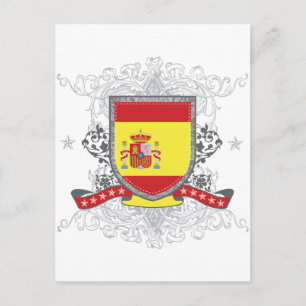 Spain Shield Postcard