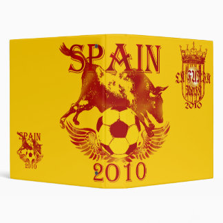 Spain Soccer Binder