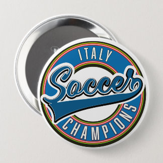 Spain soccer champions logo. 4 inch round button