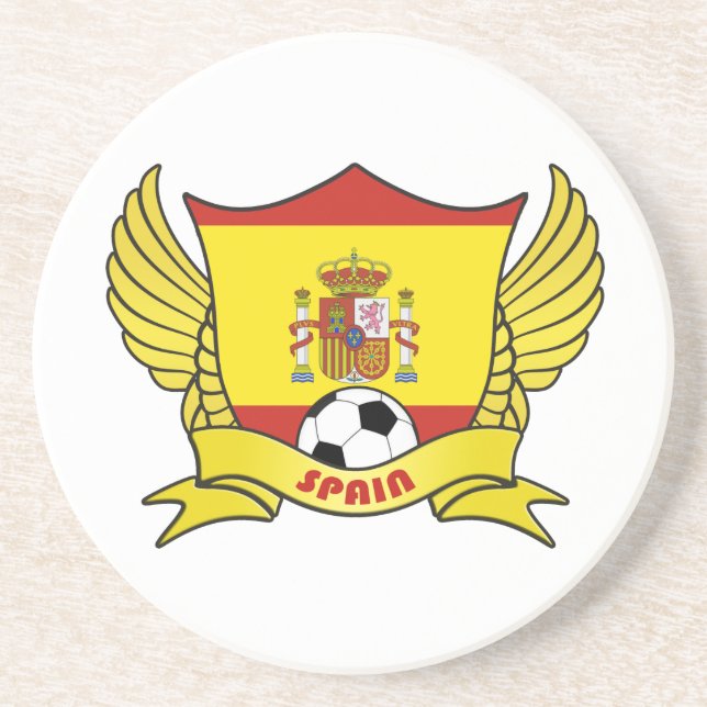 Spain Soccer Coasters (Front)