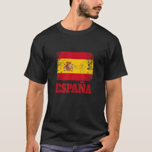 Spain soccer & football fan 2022 Flag of Spain Pa T-Shirt
