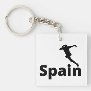 Spain Soccer  Keychain