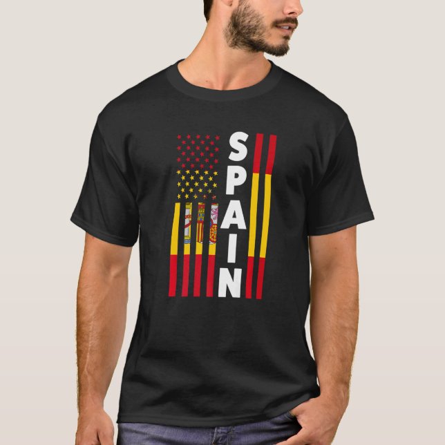 Spain Spain Spanish   T-Shirt (Front)
