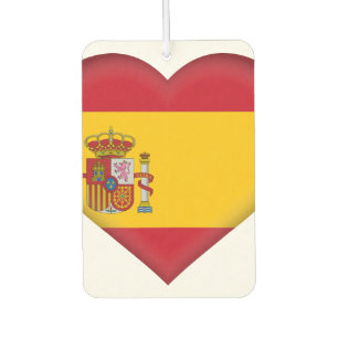 Spain (Spanish) Flag Air Freshener