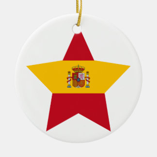 Spain Star Ceramic Ornament