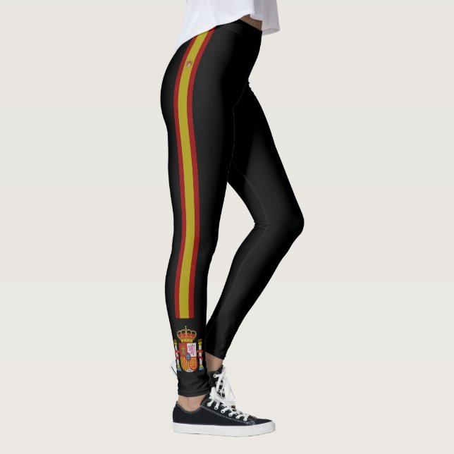 Spain stripes flag leggings (Right)