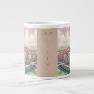 Spain,Toledo a Renaissance City with Moorish Charm Large Coffee Mug