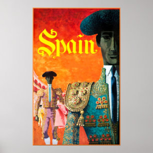 Spain travel poster