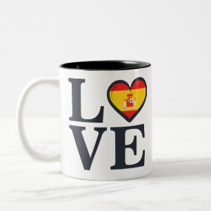 Spain Two-Tone Coffee Mug