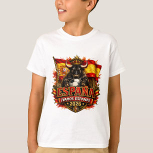 Spain ¡Vamos España! 2026 Soccer Fan  T-Shirt