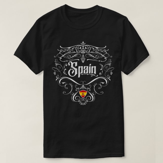 Spain Vintage design T-Shirt (Design Front)