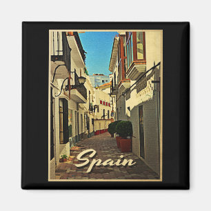 Spain Vintage Travel Magnet