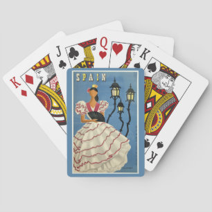 SPAIN Vintage Travel playing cards