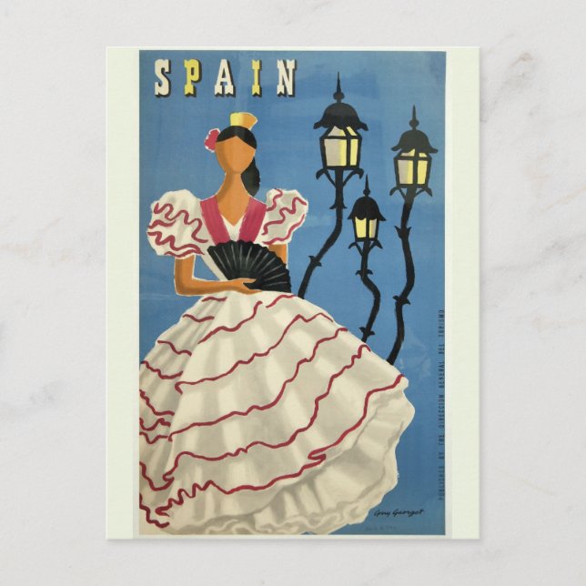 SPAIN Vintage Travel postcard (Front)