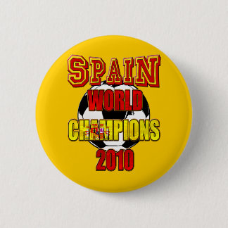 Spain World Champions 2010 2 Inch Round Button