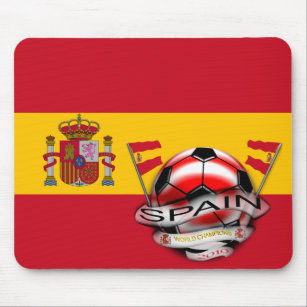 Spain World Cup Coat of Arms World Champs Mousepad