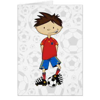 Spain World Cup Soccer Boy