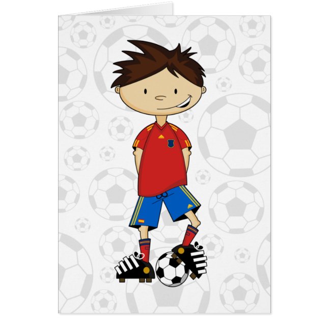 Spain World Cup Soccer Boy (Front)