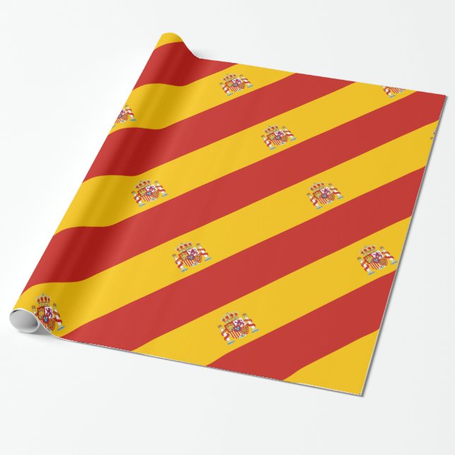 Spain Wrapping Paper (Unrolled)