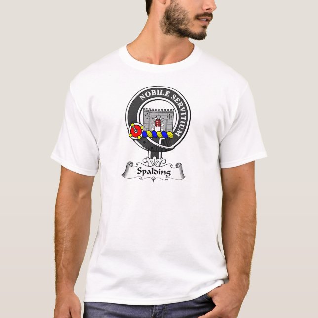 Spalding Clan Crest T-Shirt (Front)