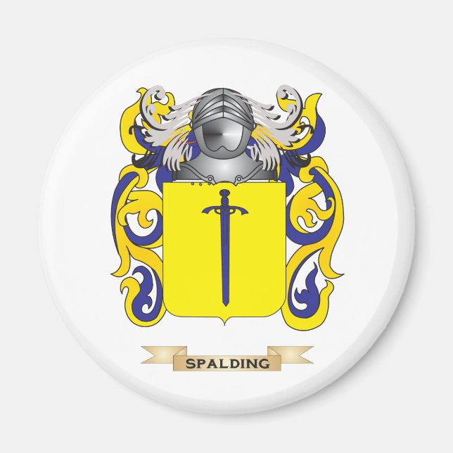 Spalding Coat of Arms (Family Crest) Magnet (Front)
