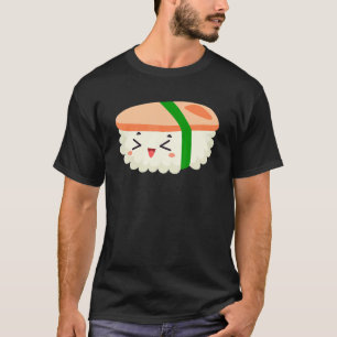 Spam Musubi Food Instruction Diagram Japanese Hawa T-Shirt