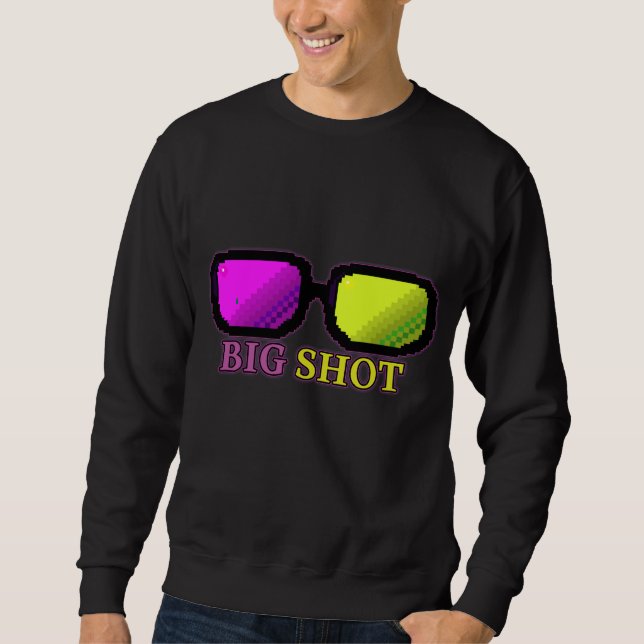 spamton, big shot sweatshirt (Front)
