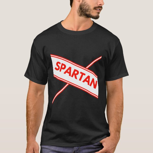 Span Cheerleader Easy Halloween T-Shirt (Front)