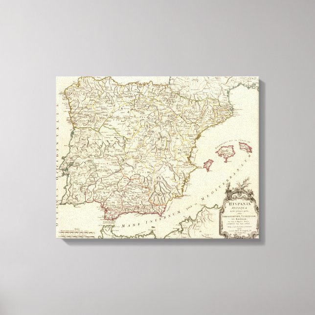 Spance and Portugal Canvas Print (Front)