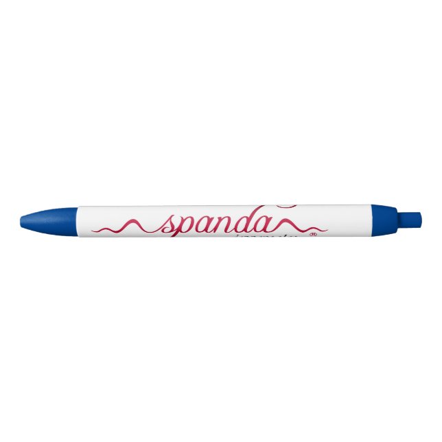 Spanda® logo black ink pen (Front)