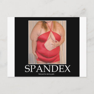 Spandex! Postcard