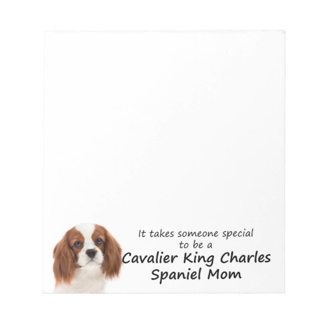 Spaniel Mom Note Pad (Front)