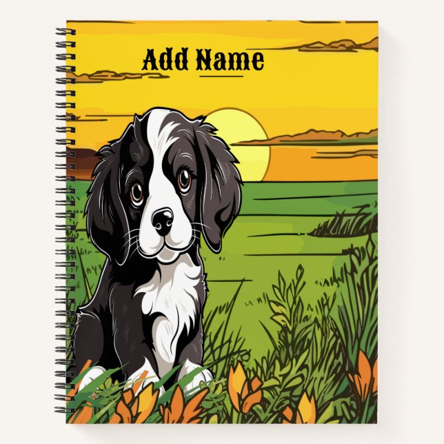 Spaniel Notebook (Front)