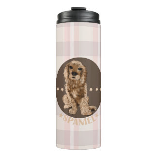Spaniel thermal tumbler