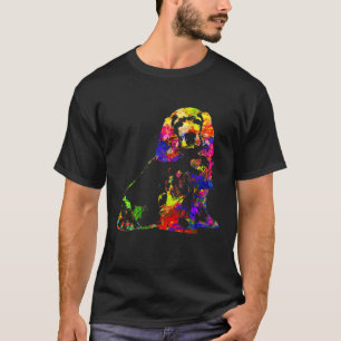 Spaniel Watercolor Dog Men Women T-Shirt