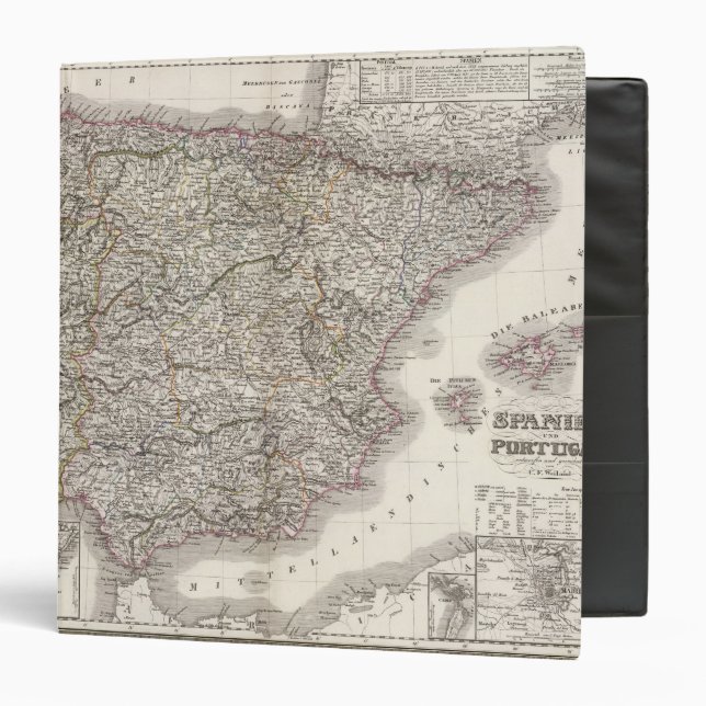 Spanien, Portugal Binder (Front/Inside)