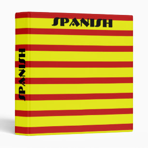 Spanish - 1" Binder