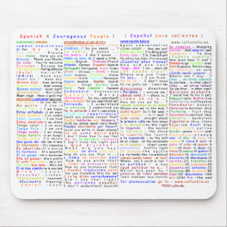 Spanish 4 courageous People Mouse Pad
