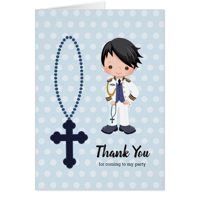 Spanish Admiral First Communion boy (Front)