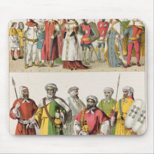 Spanish and Moorish Dress Mouse Pad