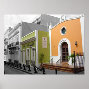 Spanish Architecture Poster